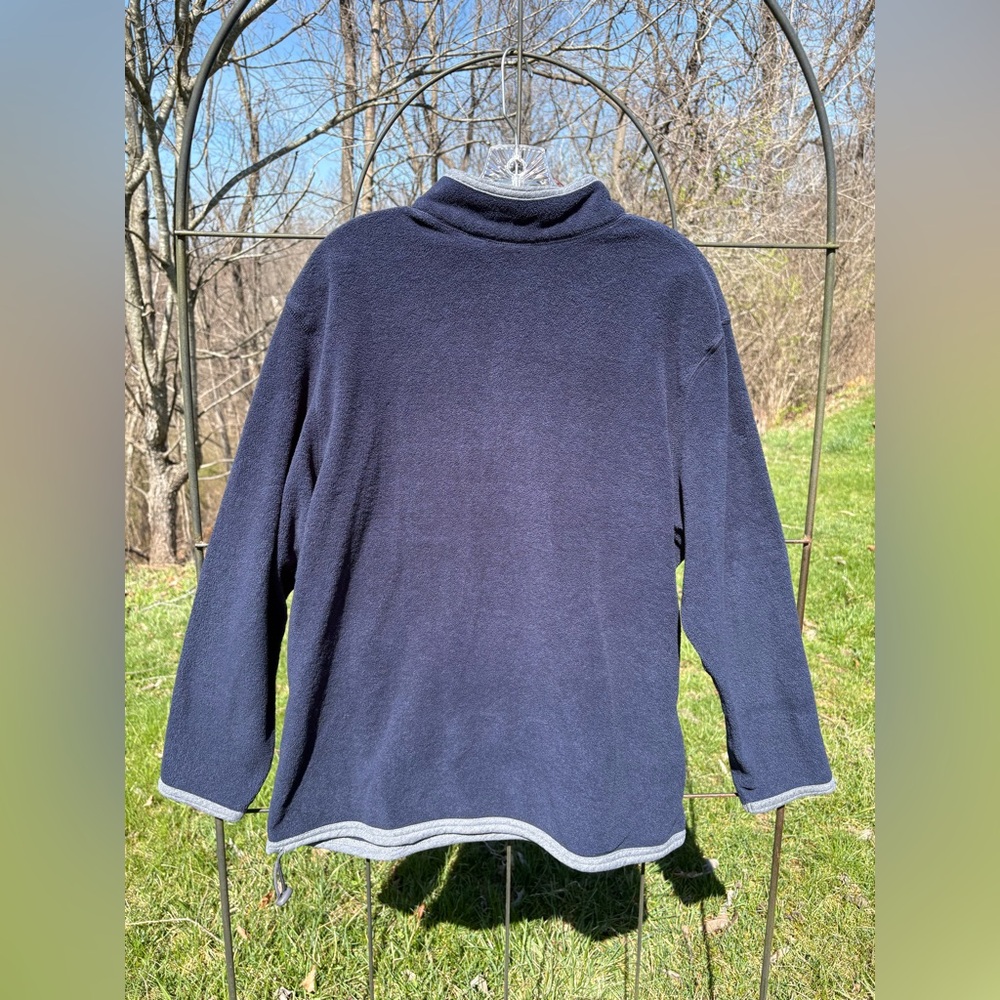 Vintage Pooh Tigger 1/4 Zip Fleece Sweatshirt 1X Disney Embroidered Pullover - Picture 7 of 14